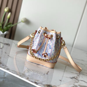 Louis Vuitton Nano Noé Pink Crossbody Bag