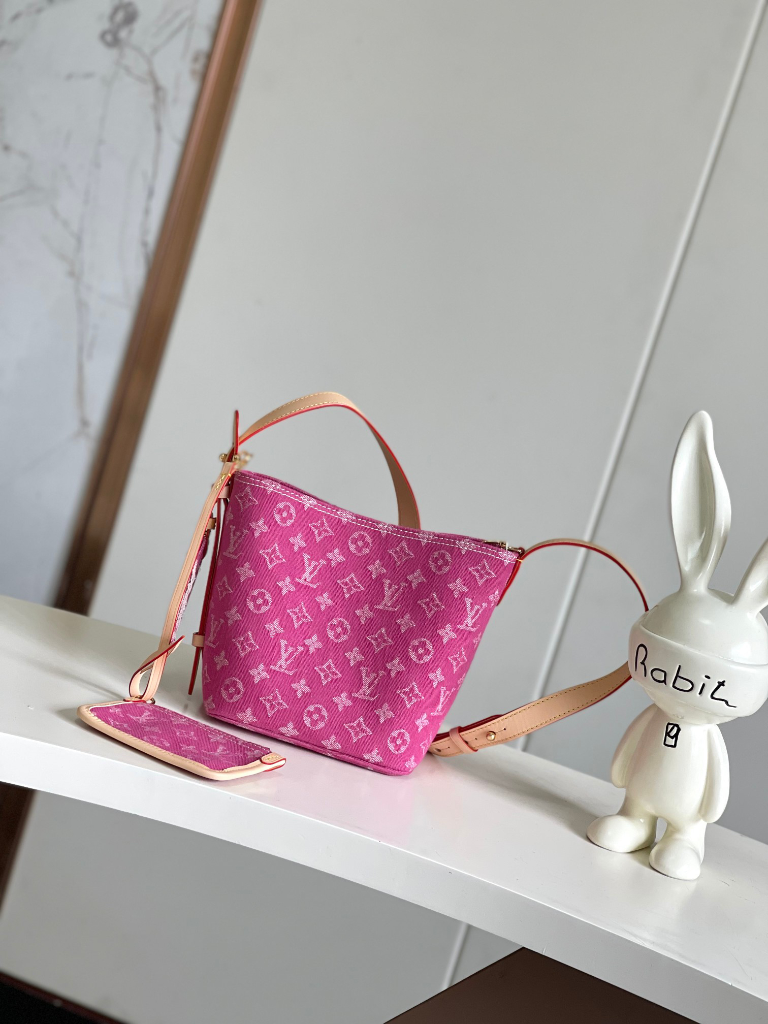 Louis Vuitton Denim Rendez-Vous Bucket Bag M27626