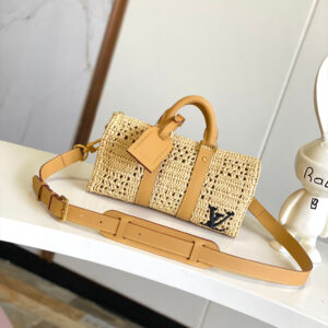 Louis Vuitton Keepall Bandoulière 25 Woven Travel Bag