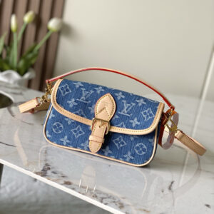 Nano Diane Denim Crossbody Bag