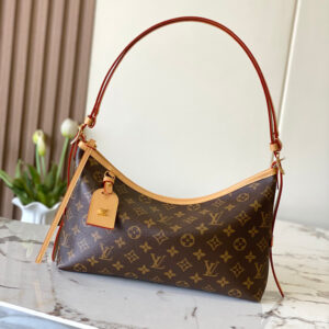 Louis Vuitton CarryAll EastWest Monogram Canvas and Leather Shoulder Bag