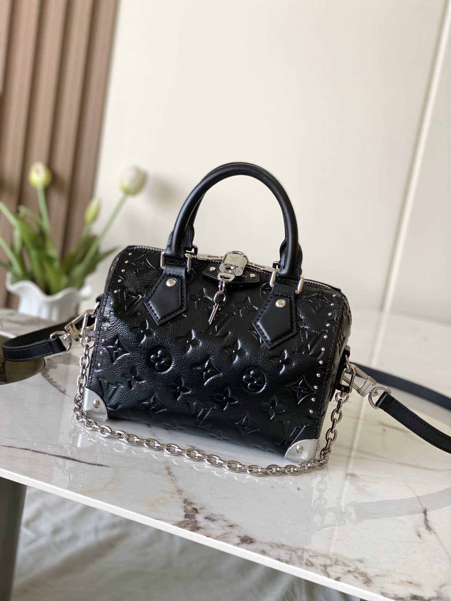 Louis Vuitton Speedy Trunk 20 Handbag