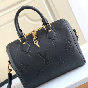 Louis Vuitton Speedy Bandoulière 25 Monogram Empreinte Leather Crossbody Bag