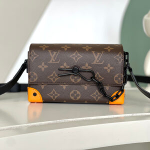 Steamer Mini Crossbody Bag in Monogram Eclipse Canvas