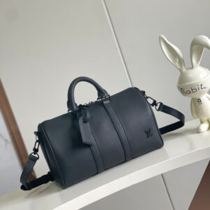 Keepall Bandoulière 35 Leather Travel Bag