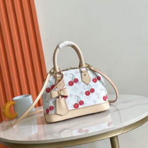 Louis Vuitton x Takashi Murakami Alma BB M14234 Cherry Handbag