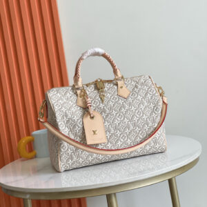 Louis Vuitton Speedy Soft 30 Handbag in Monogram Emblème Canvas