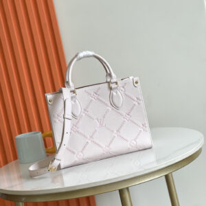 Louis Vuitton OnTheGo Small Handbag in Monogram Empreinte Leather