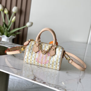 Louis Vuitton Nano Speedy Mini Crossbody Bag