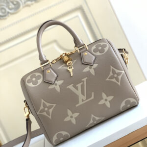 Louis Vuitton Speedy Bandouliere 25 Wild at Heart Monogram Empreinte Leather Handbag