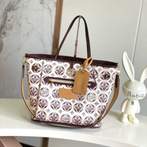 Louis Vuitton Neverfull Inside Out MM Monogram Canvas Tote Bag