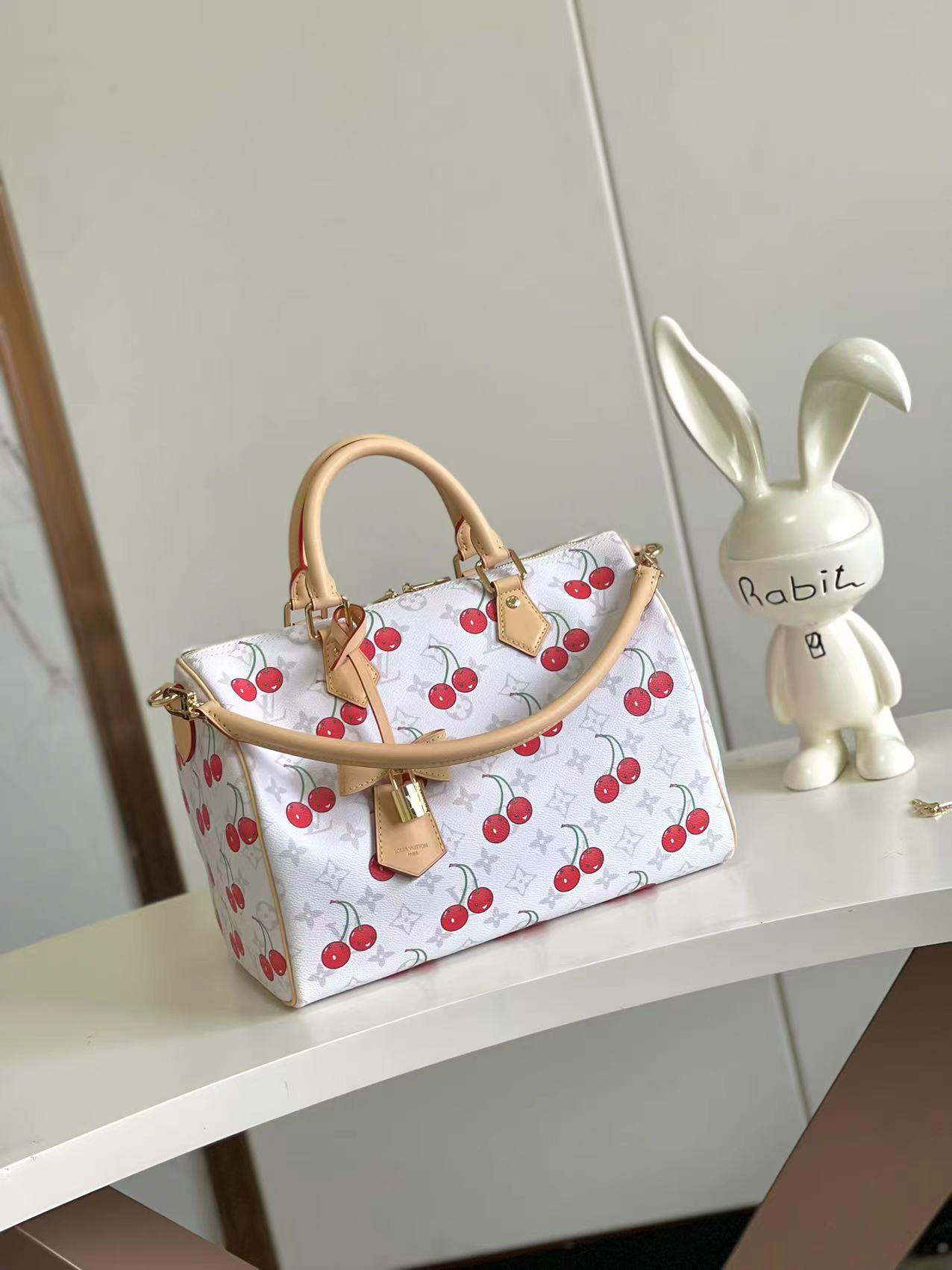 Louis Vuitton Speedy Soft 30 Cherry Pillow Handbag