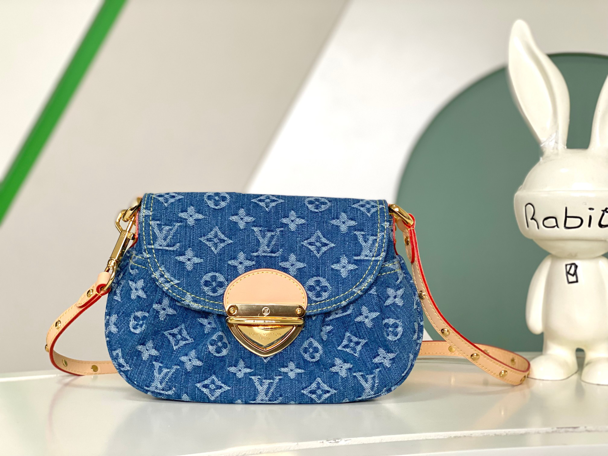 Louis Vuitton Sunset Monogram Denim Crossbody Bag