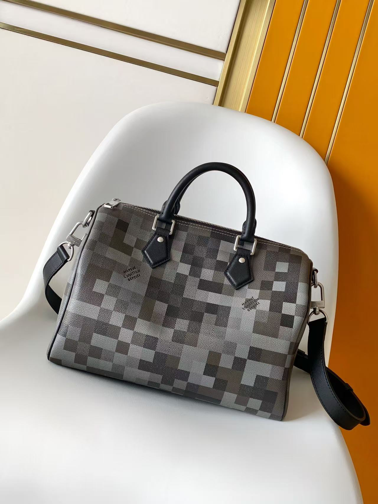 Louis Vuitton Speedy Soft 30 Boho Monogram Handbag