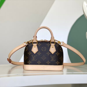 Louis Vuitton Alma Nano Monogram Canvas Handbag