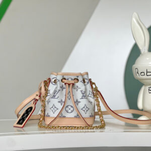 Louis Vuitton Nano Noe Monogram Canvas Crossbody Bag