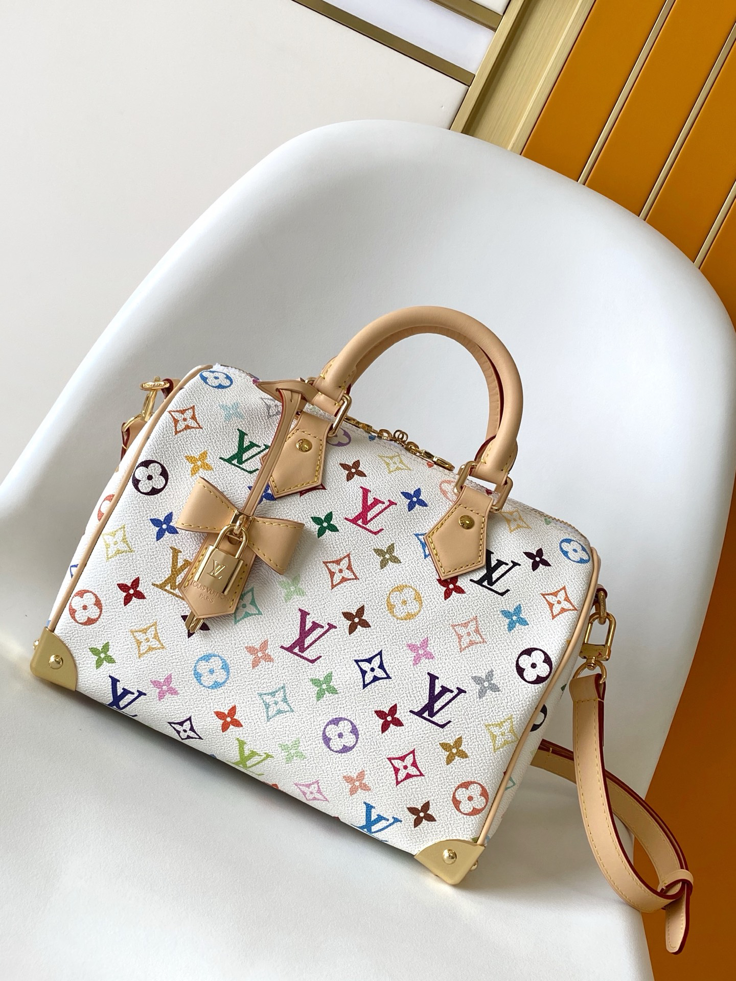 Louis Vuitton x Takashi Murakami Speedy Bandoulière 25 M13085