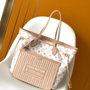 Louis Vuitton Neverfull Bandouliere Inside Out BB Tote Bag