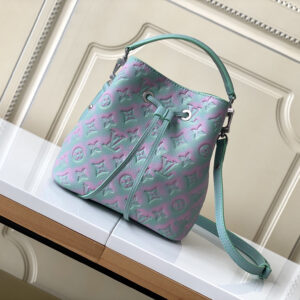 Louis Vuitton NeoNoe BB Summer Stardust Monogram Empreinte Leather Bucket Bag