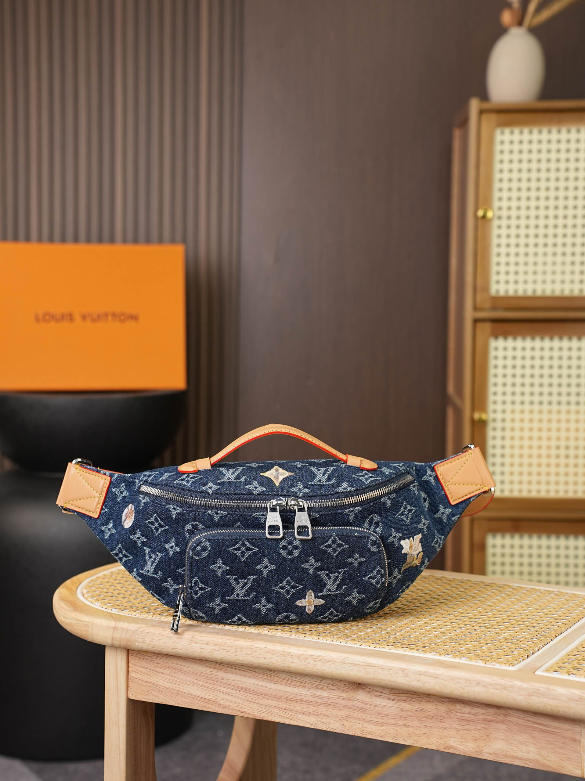 Louis Vuitton Rush Monogram Denim Belt Bag