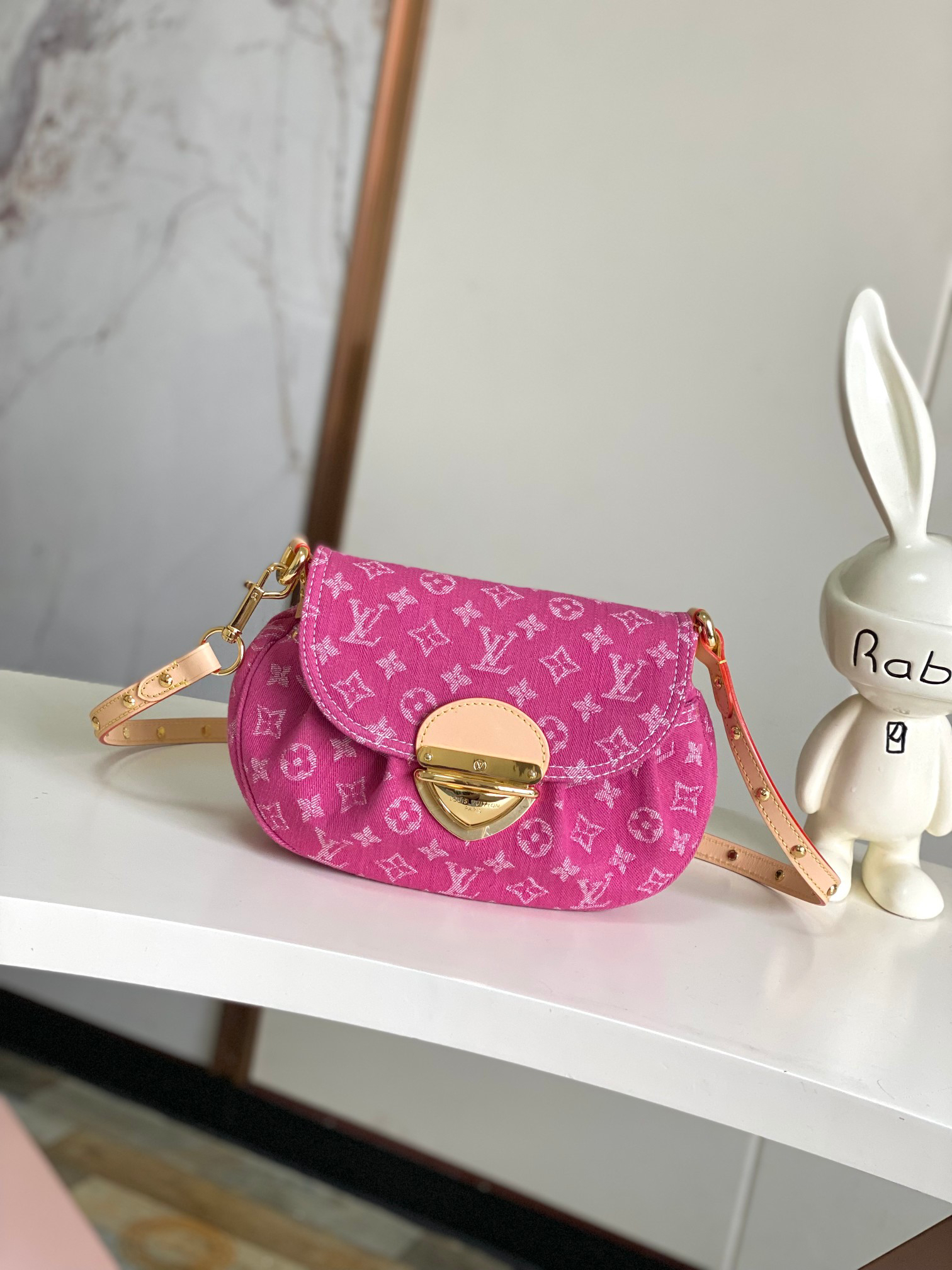 Sunset Rendez-Vous Denim Shoulder Bag