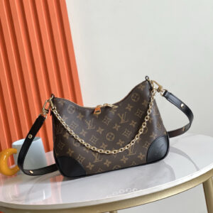 Boulogne Small Monogram Canvas Shoulder Bag