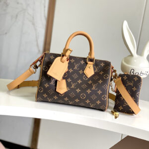 Louis Vuitton Speedy Bandoulière 25 Monogram Leather Handbag