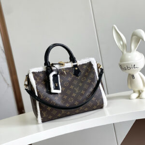 Louis Vuitton Speedy Soft 30 Teddy Handbag