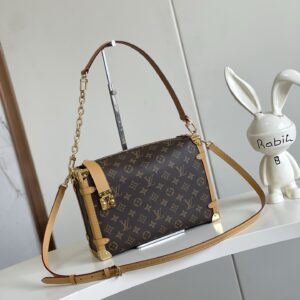 Louis Vuitton Side Trunk Monogram Canvas Shoulder Bag
