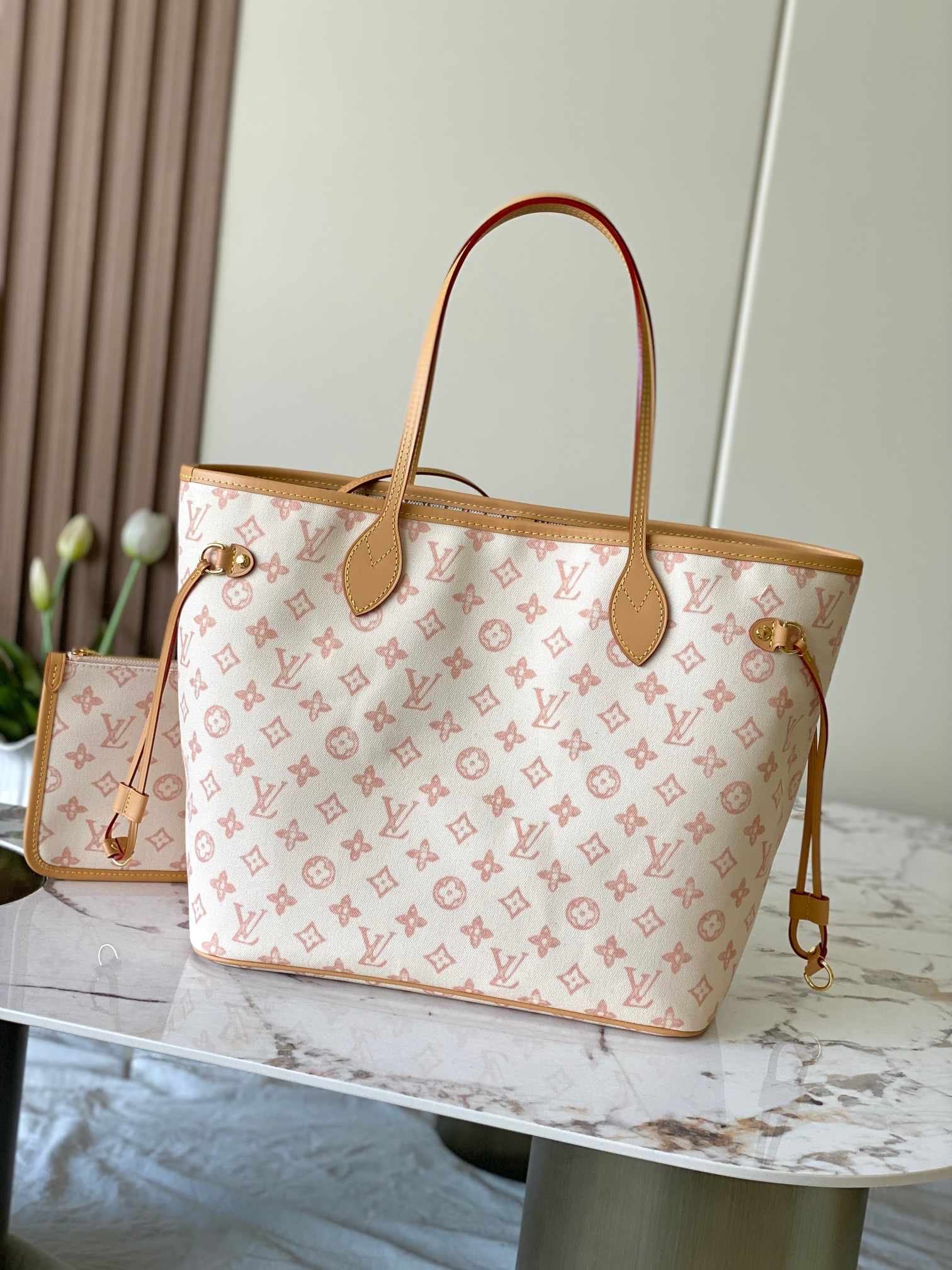 Neverfull Medium Monogram Canvas Tote Bag