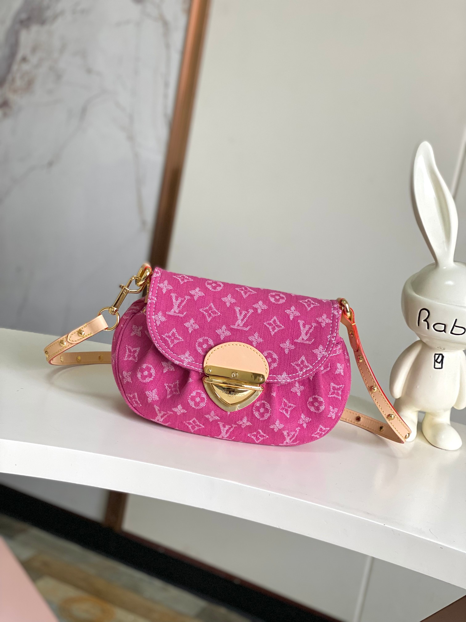 Sunset Rendez-Vous Denim Crossbody Bag
