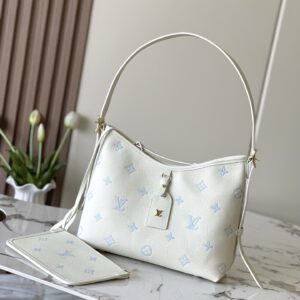 Louis Vuitton CarryAll Small Monogram Empreinte Leather Crossbody Bag