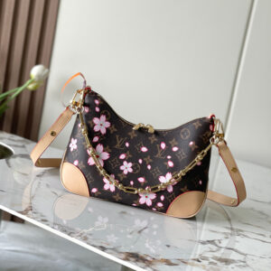 Louis Vuitton Boulogne Bag in Cherry Blossom Monogram Canvas