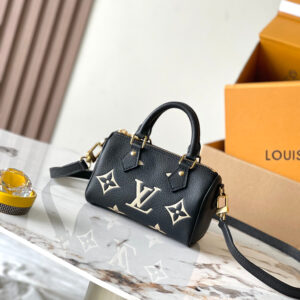 Nano Speedy Leather Crossbody Bag