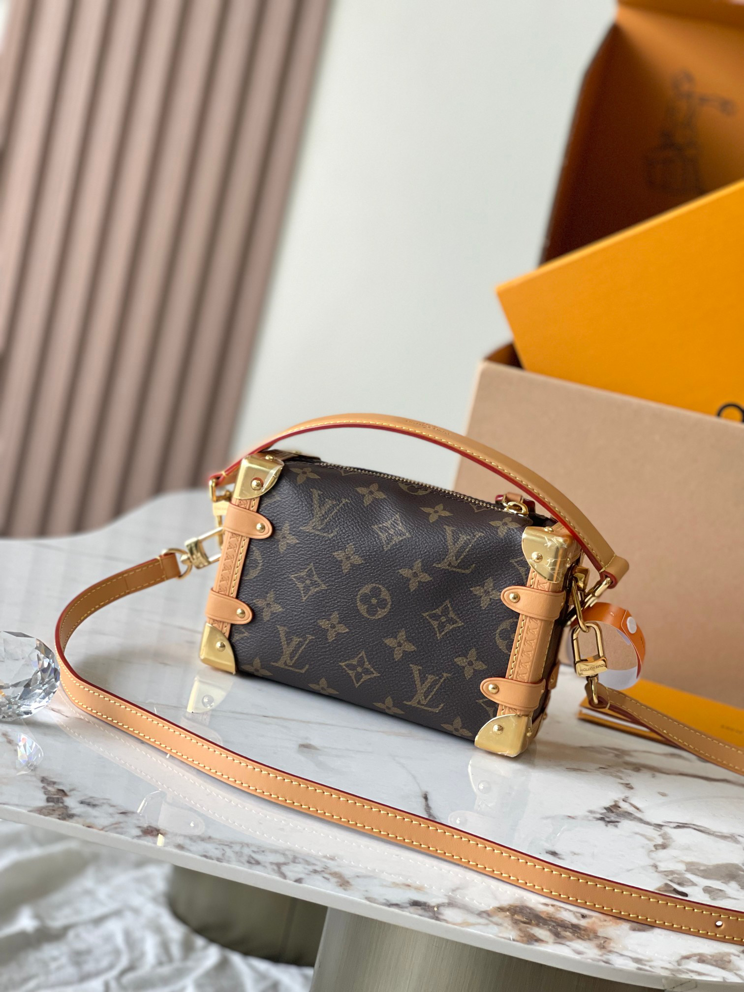 Side Trunk Mini Handbag