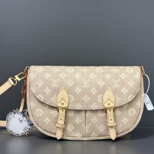 Louis Vuitton M15134 Escale Handbag with Meowgram Cat Motif