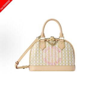 Louis Vuitton Alma BB Multicolor Coated Canvas Crossbody Bag