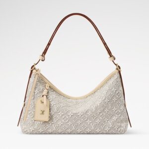 Louis Vuitton Carryall East-West Monogram Emblème Handbag M2A136, Beige-Gray