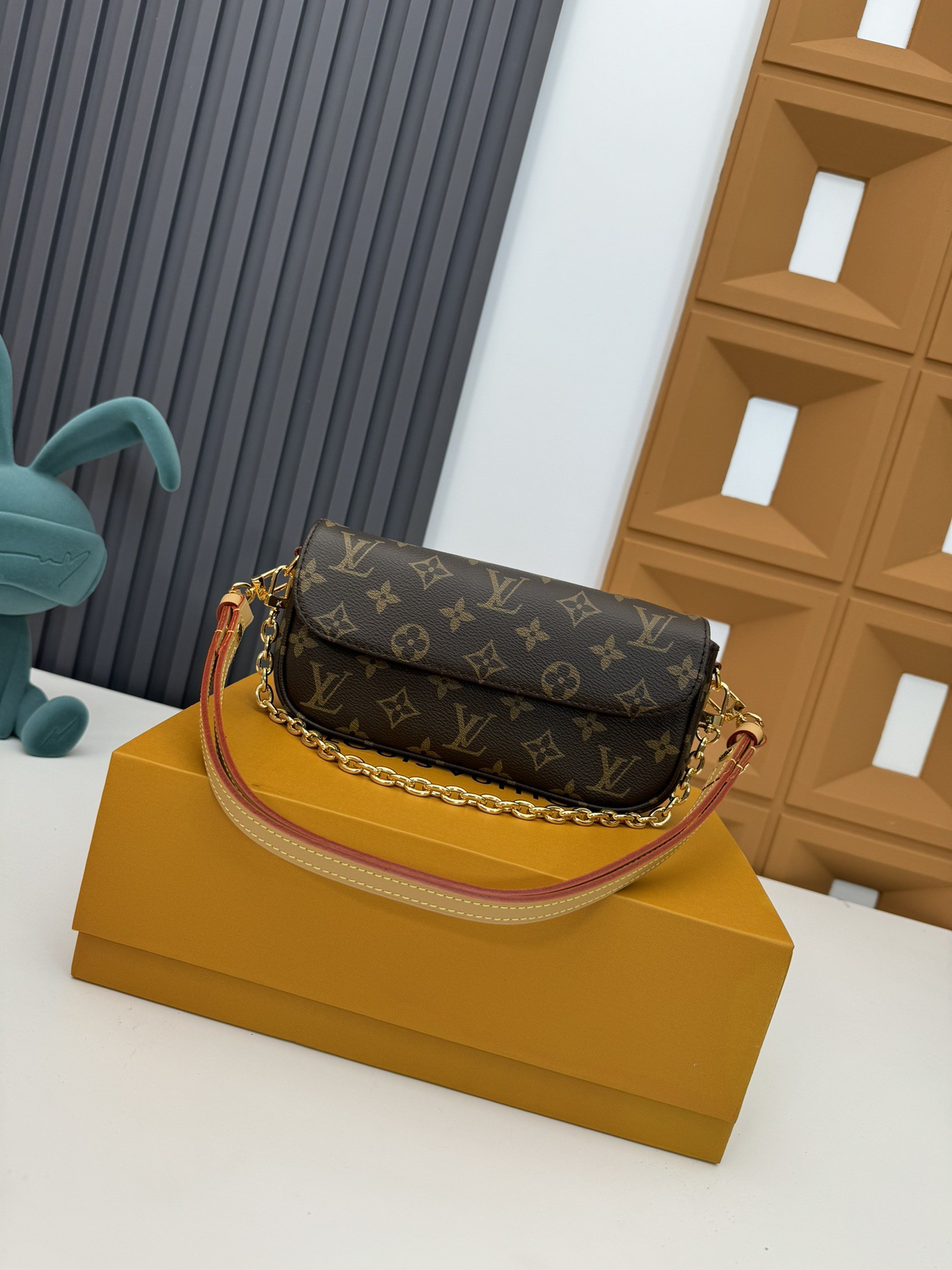 Wallet On Chain Monogram Crossbody Bag