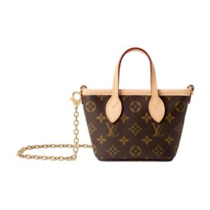 Louis Vuitton Neverfull BB Mini Tote Bag in Brown