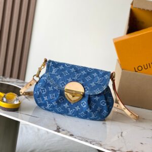 Sunset Vibe Denim Handbag