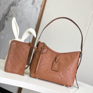 Louis Vuitton CarryAll PM Handbag in Monogram Empreinte Leather