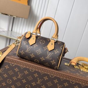 Louis Vuitton Nano Speedy Handbag