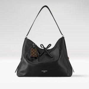 CarryAll Dark Medium Leather Handbag