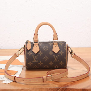 Louis Vuitton Nano Speedy Handbag