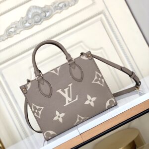 Louis Vuitton Onthego Mini Tote Bag in Monogram Empreinte Leather