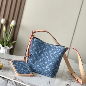 Louis Vuitton All In BB Denim Bucket Bag M28107