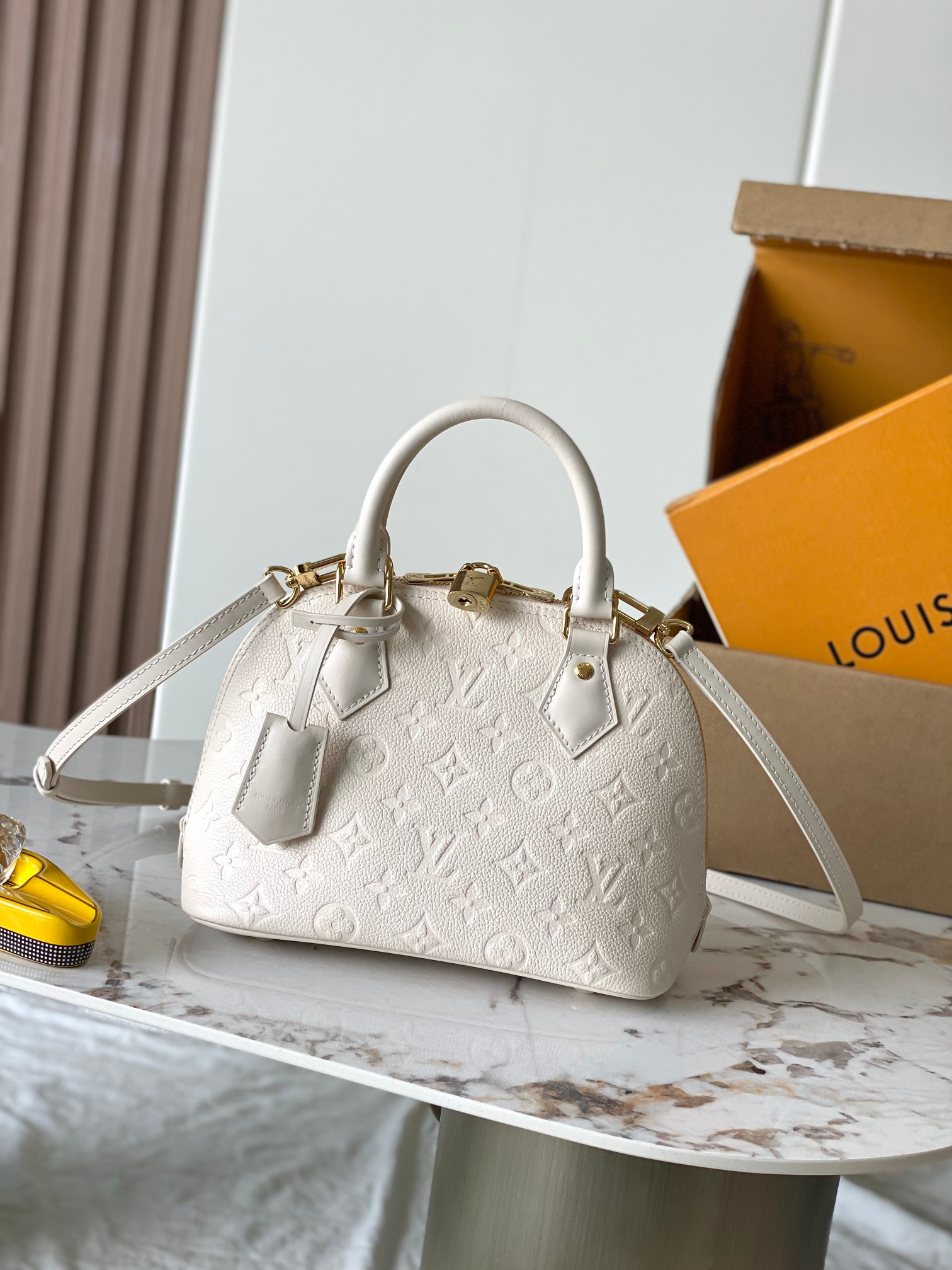 Alma BB Leather Crossbody Bag