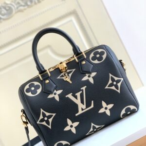 Louis Vuitton Speedy Bandoulière 25 Monogram Empreinte Leather Handbag