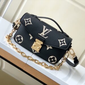 Louis Vuitton Pochette Métis East West Monogram Empreinte Leather Bag